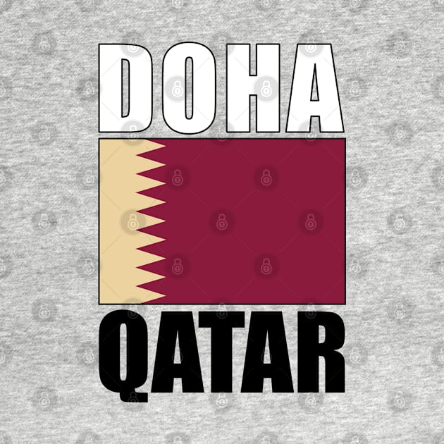 Flag of Qatar by KewaleeTee